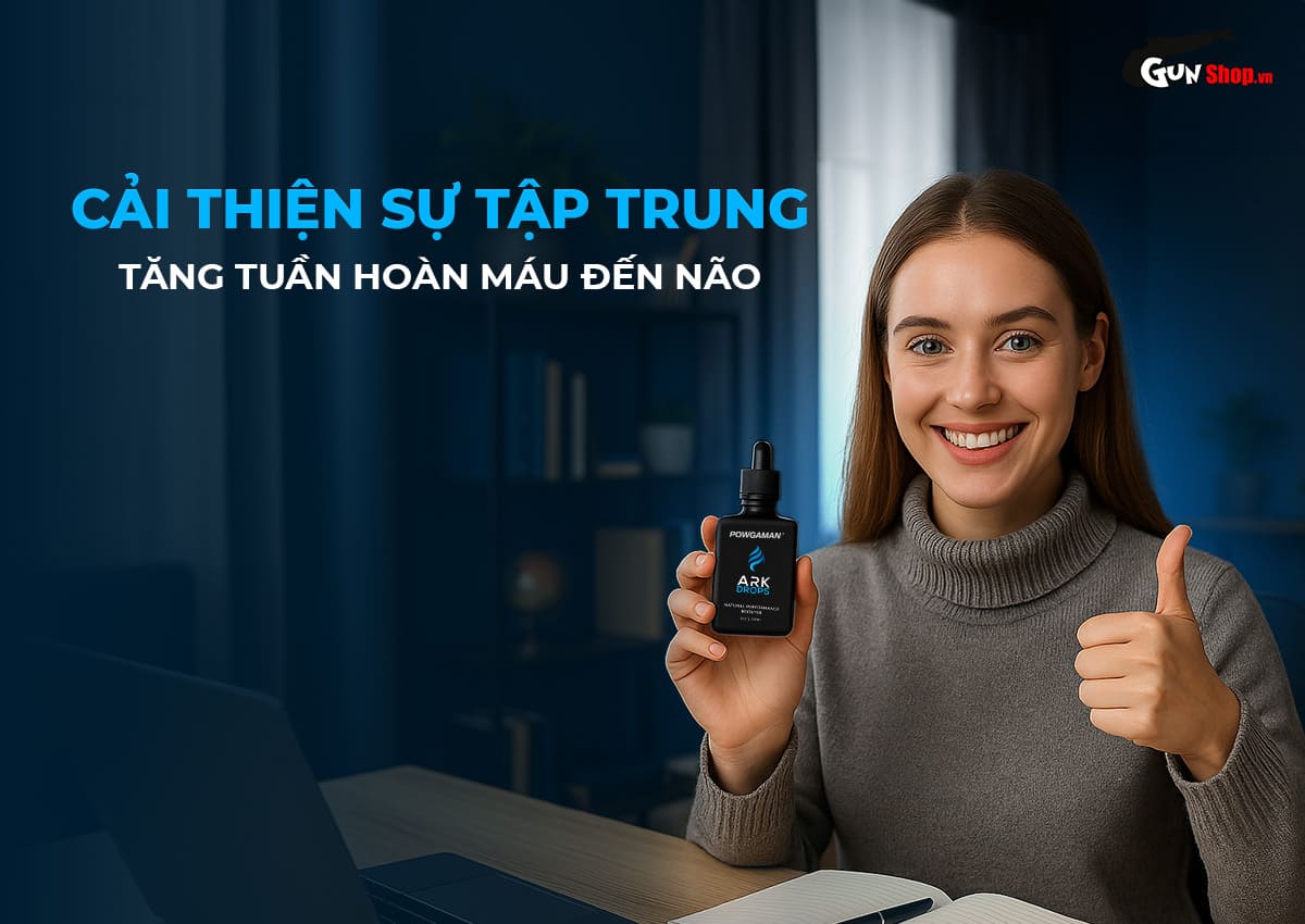Kho sỉ Tinh chất gia tăng cảm xúc Powgaman Ark Drops - Chai 30ml giá tốt Kho sỉ Tinh chất gia tăng cảm xúc Powgaman Ark Drops - Chai 30ml giá tốt
