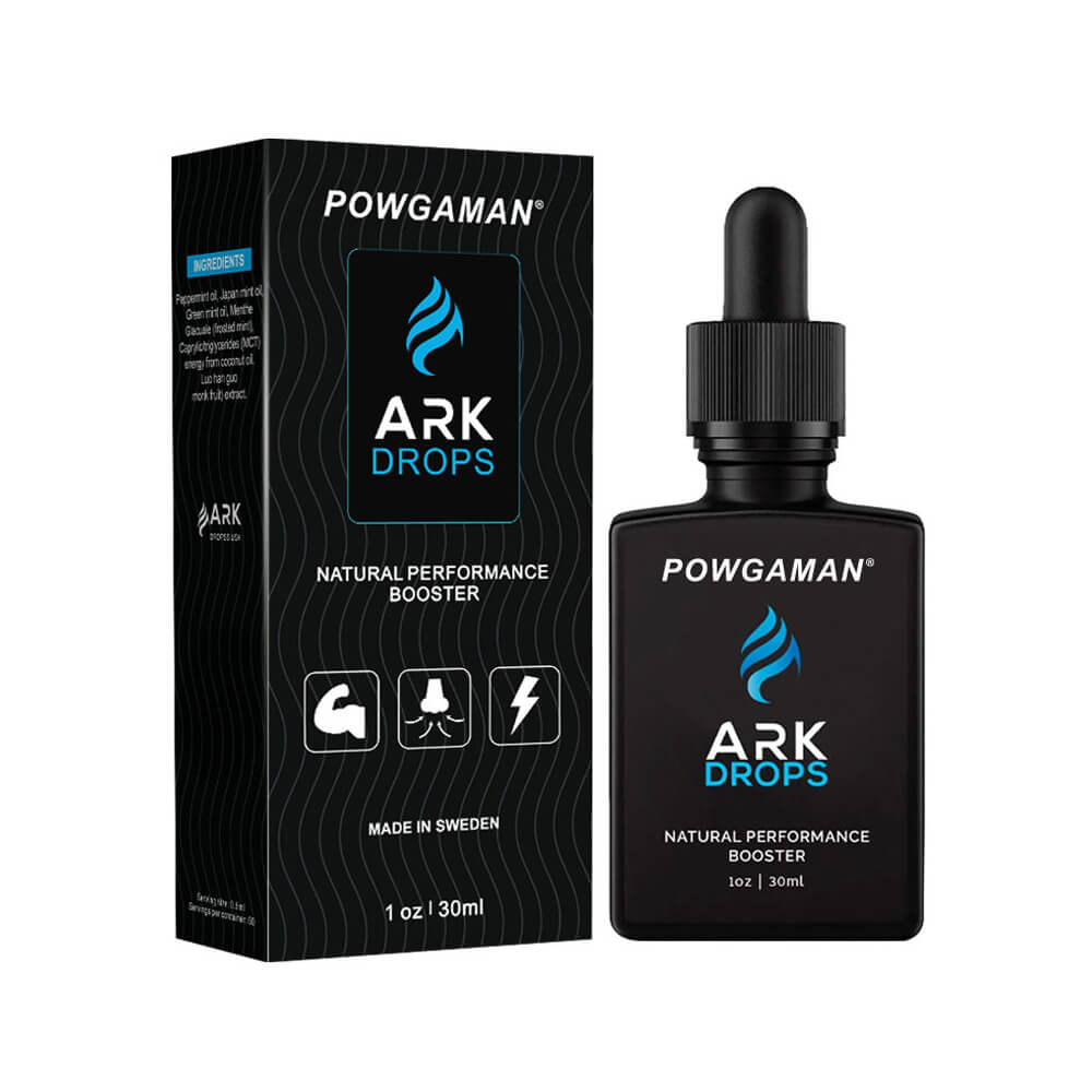 Tinh chất gia tăng cảm xúc Powgaman Ark Drops 30ml hữu cơ thuần chay 
