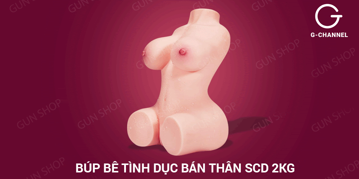 SCD S1 2kg Silicone Female Torso Realistic Sex Doll