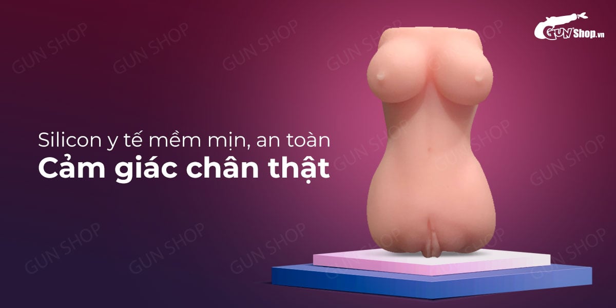 Ngực giả silicon Jiuai 650g mềm mại Âm đạo giả kích thích