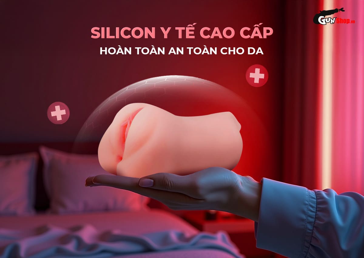Cung cấp Âm đạo giả nguyên khối silicon Shelly Play Anus 530g giá tốt