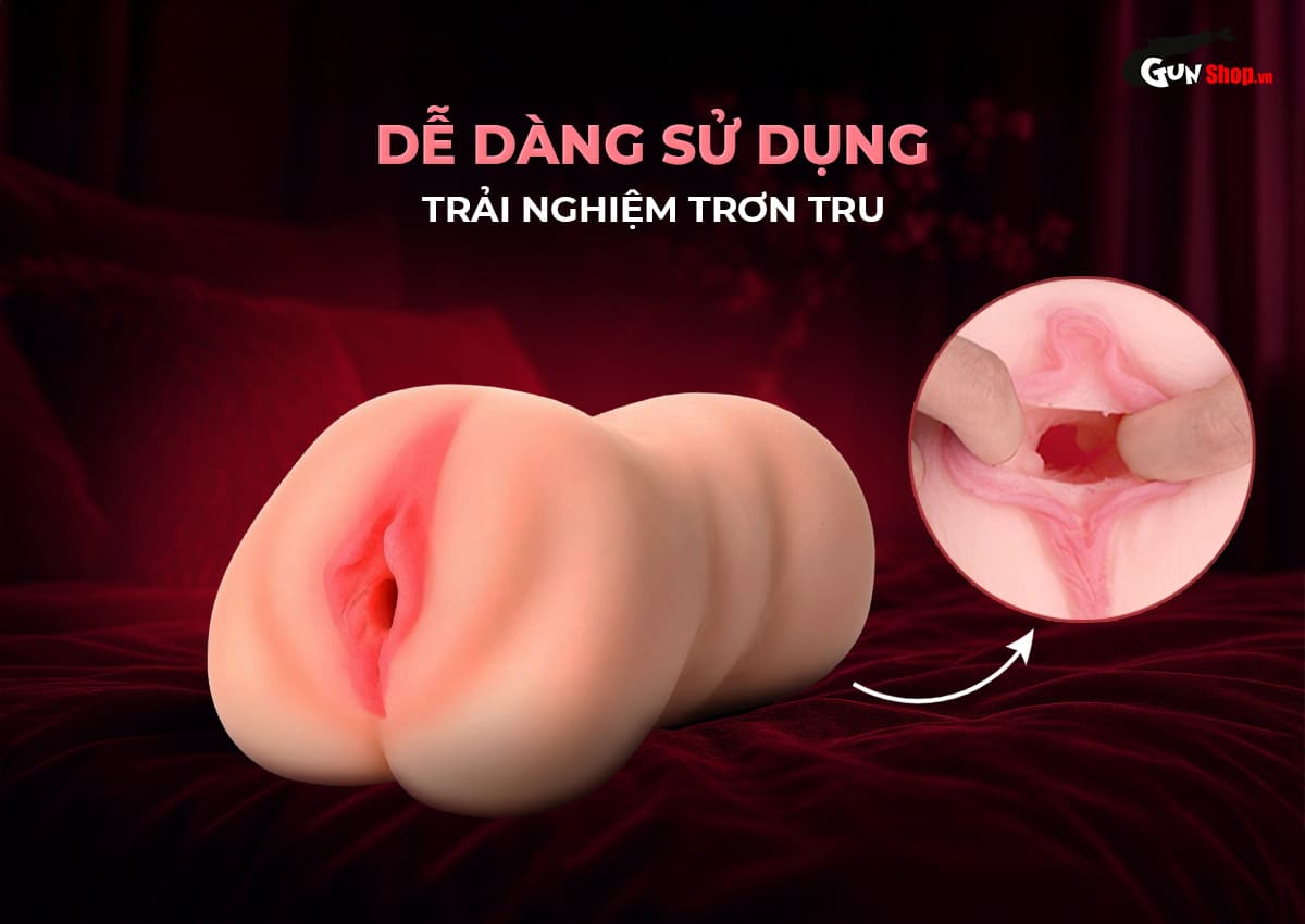 Cung cấp Âm đạo giả nguyên khối silicon Shelly Play Anus 530g giá tốt
