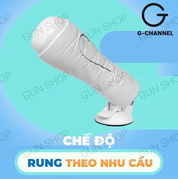 Âm Đạo Giả Rung 12 Tần Số Baile Crazy Bull White Flora Cao Cấp