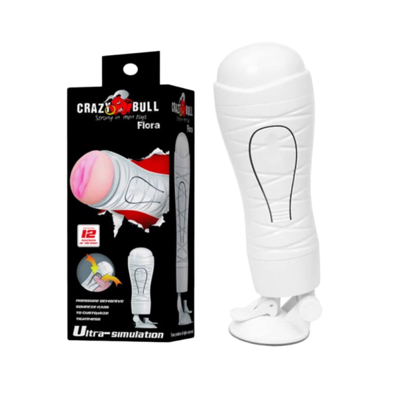  Phân phối Âm đạo giả đa năng Baile Crazy Bull White Flora  giá sỉ 