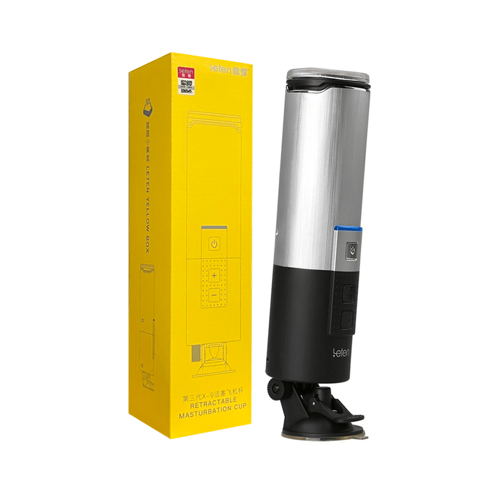 Âm đạo giả đa năng Leten X-9 silicon mềm mại như thật