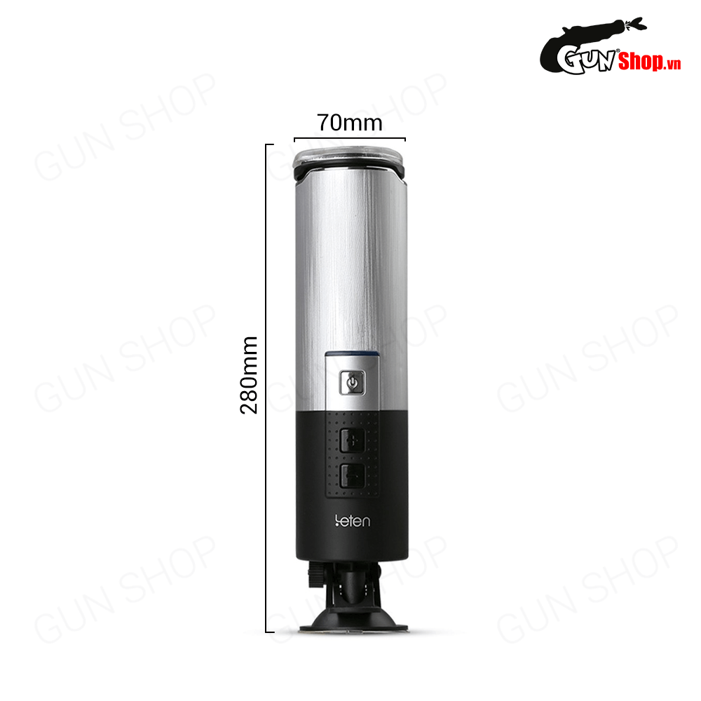 Âm đạo giả đa năng Leten X-9 silicon mềm mại như thật