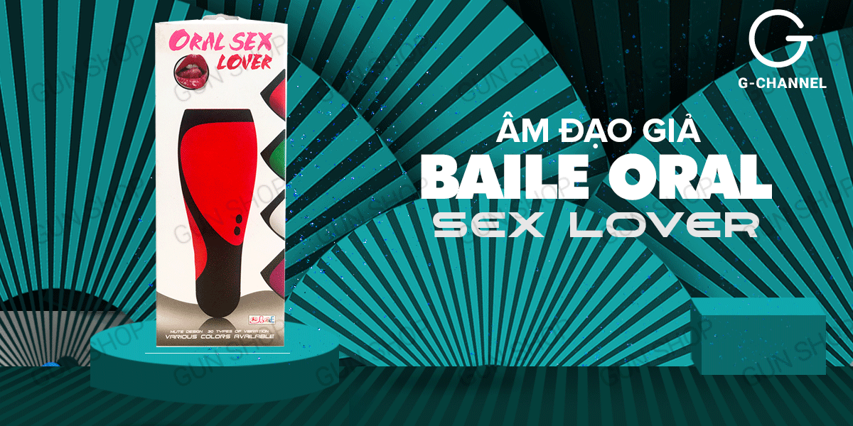 Baile Oral Sex Lover Red Black 30 Mode Vibrating Toy