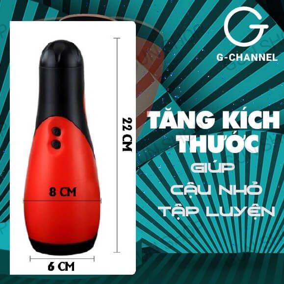 Âm đạo giả Baile Oral Sex Lover 30 chế độ rung màu đỏ đen