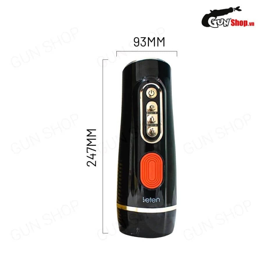 Âm đạo giả Leten phát âm thanh rung bú liếm mô phỏng y thật