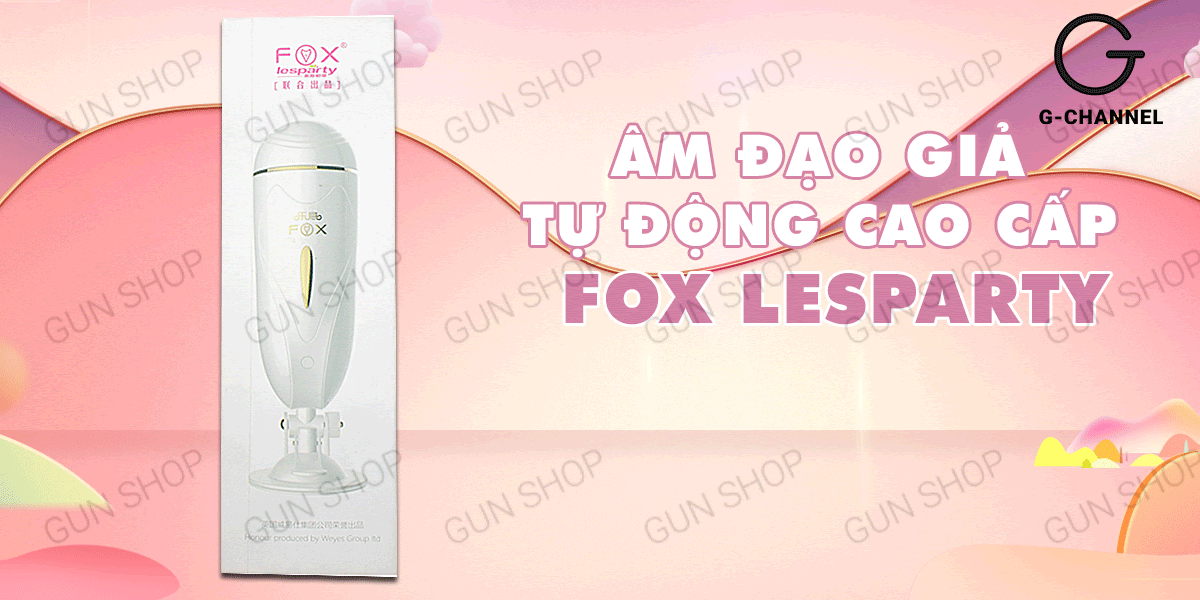 Fox Lesparty Premium Automatic Masturbator Wall Mounted Design