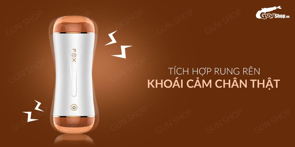 Fox Honour VS2 Dual Vibrating Multi-Function Masturbator