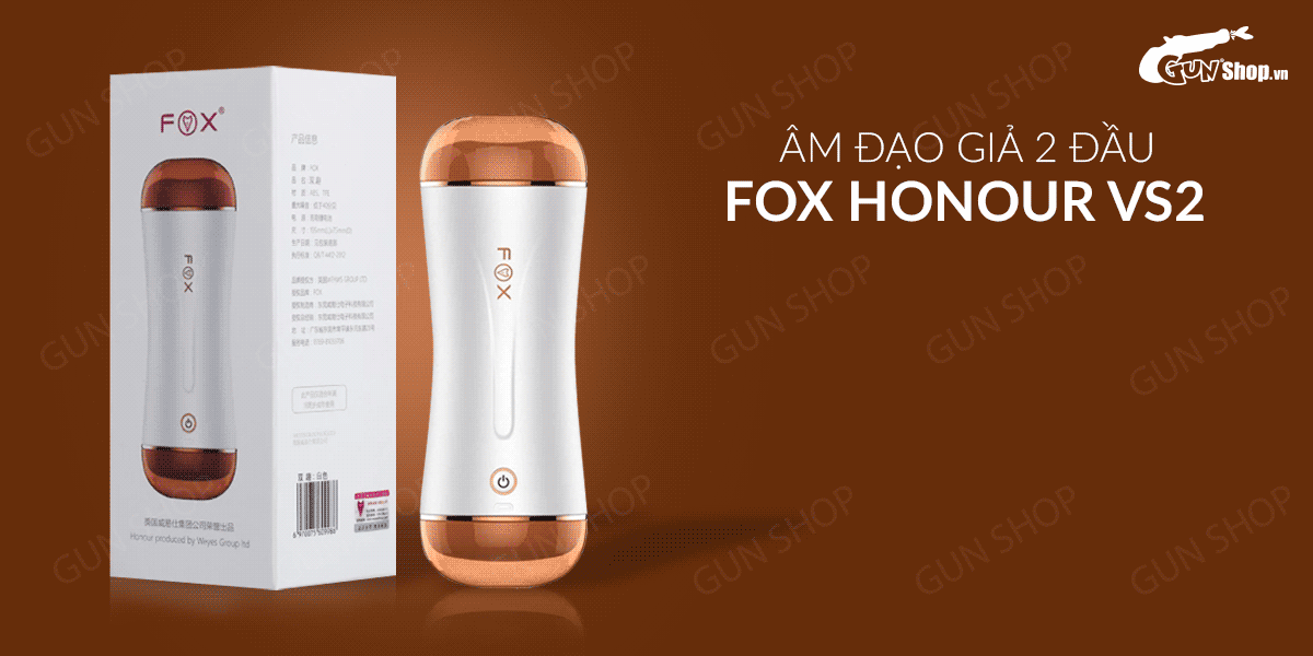 Fox Honour VS2 Dual Vibrating Multi-Function Masturbator