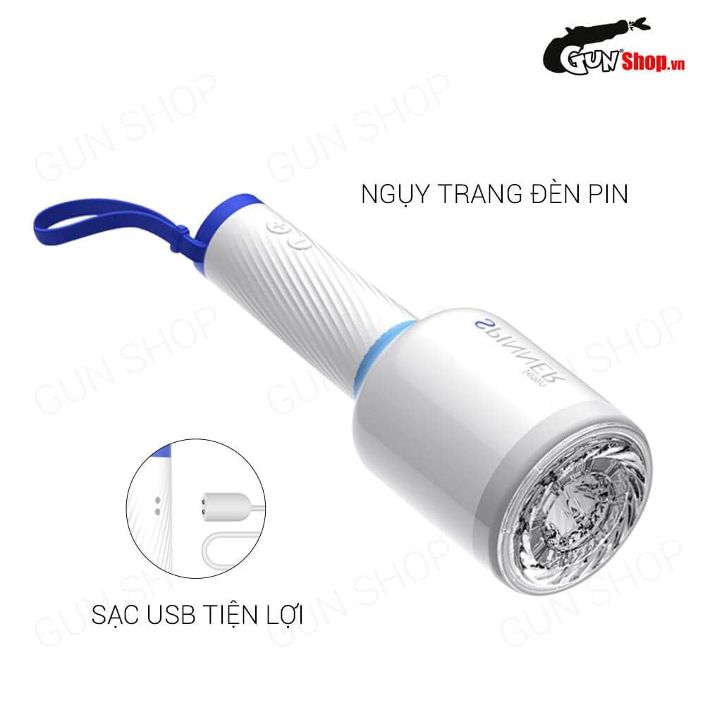 Âm đạo giả đa năng Leten Spinner thủ dâm cực phê cho quý ông độc thân