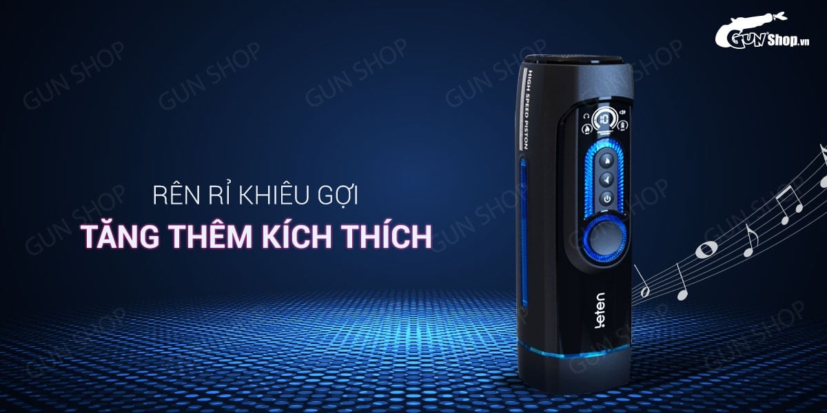 Leten Retractable Automatic Silicone Realistic Masturbator