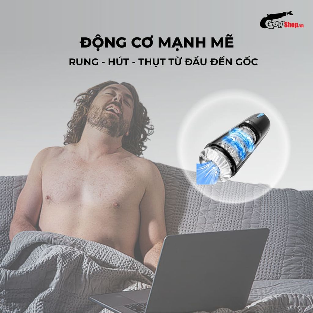 Âm đạo giả đa năng Svakom Sam Neo 5 chế độ rung hút sống động