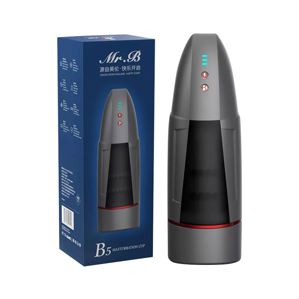 Âm đạo giả đa năng Mr.B B5 rung sạc điện silicon mềm mại cao cấp 