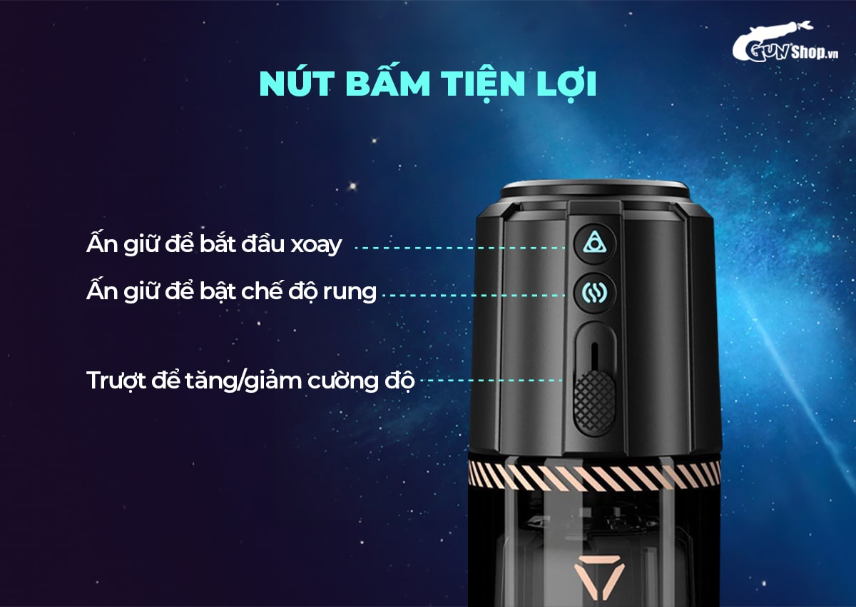 Svakom Space-Time Warship Automatic Self-Lubricated Toy