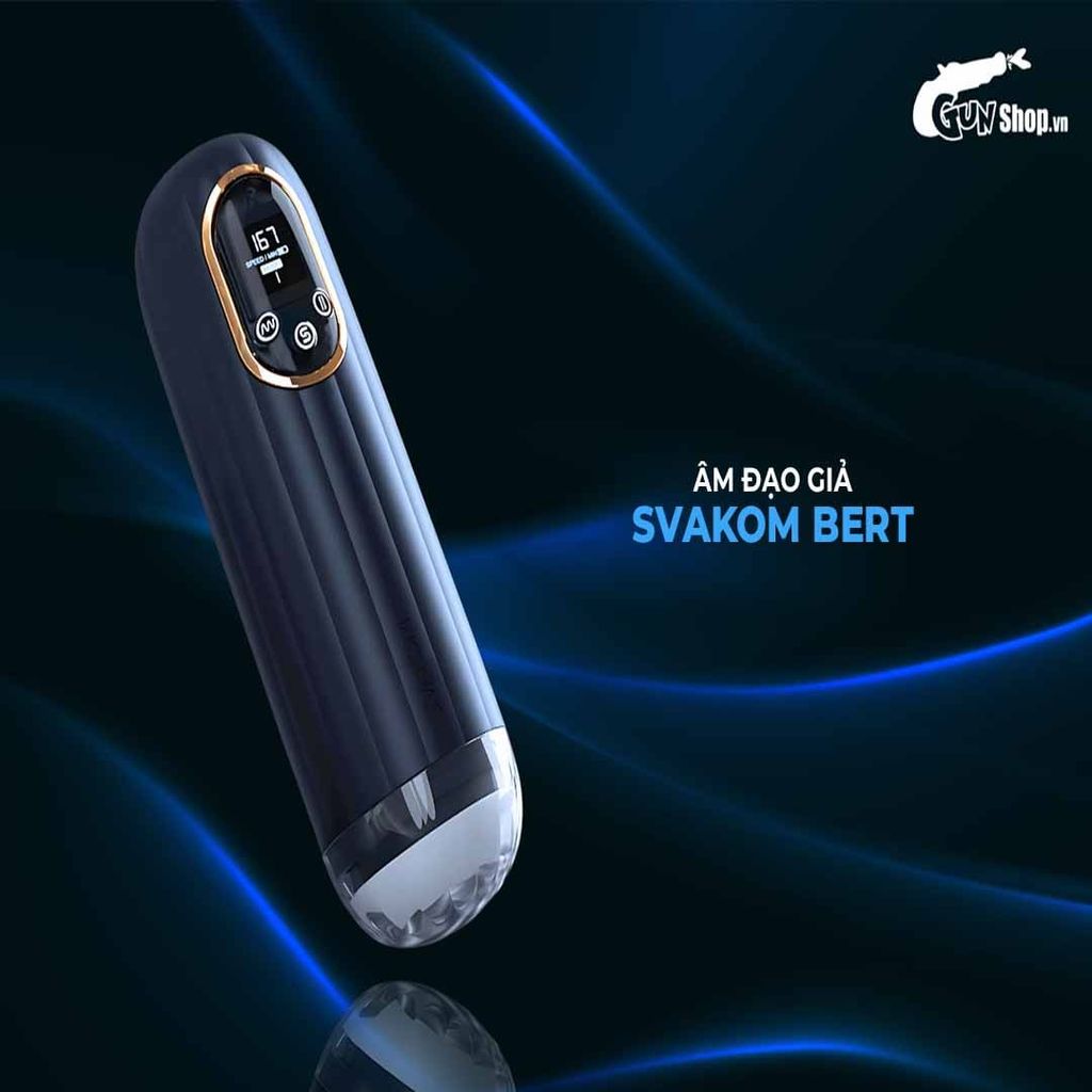 Âm Đạo Giả Svakom Bert Thiết Kế Tinh Tế Kích Thích Mạnh Mẽ