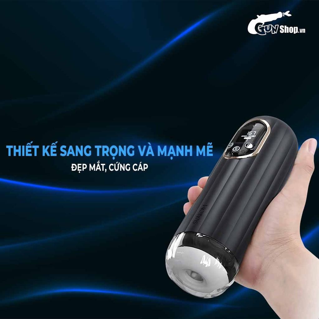 Âm Đạo Giả Svakom Bert Thiết Kế Tinh Tế Kích Thích Mạnh Mẽ