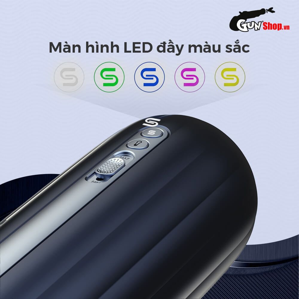 Âm đạo giả đa năng Svakom Hannes Neo điều khiển ứng dụng