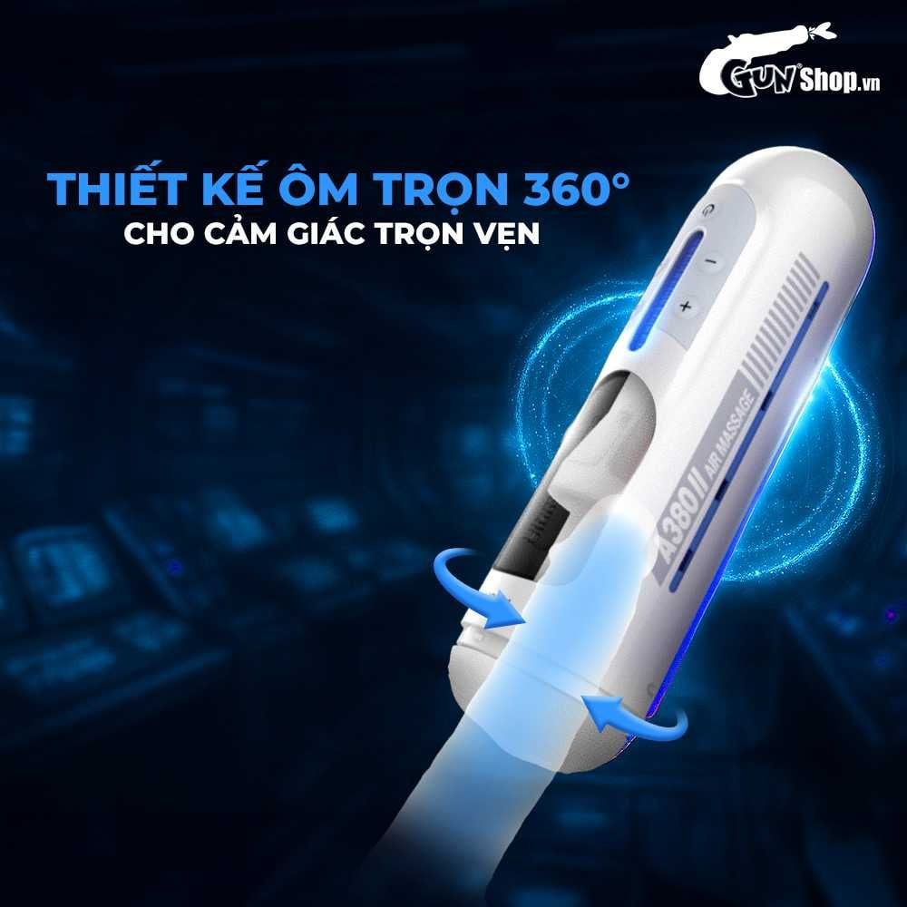 Âm đạo giả Leten A380 thụt tự động silicon cao cấp rung mạnh