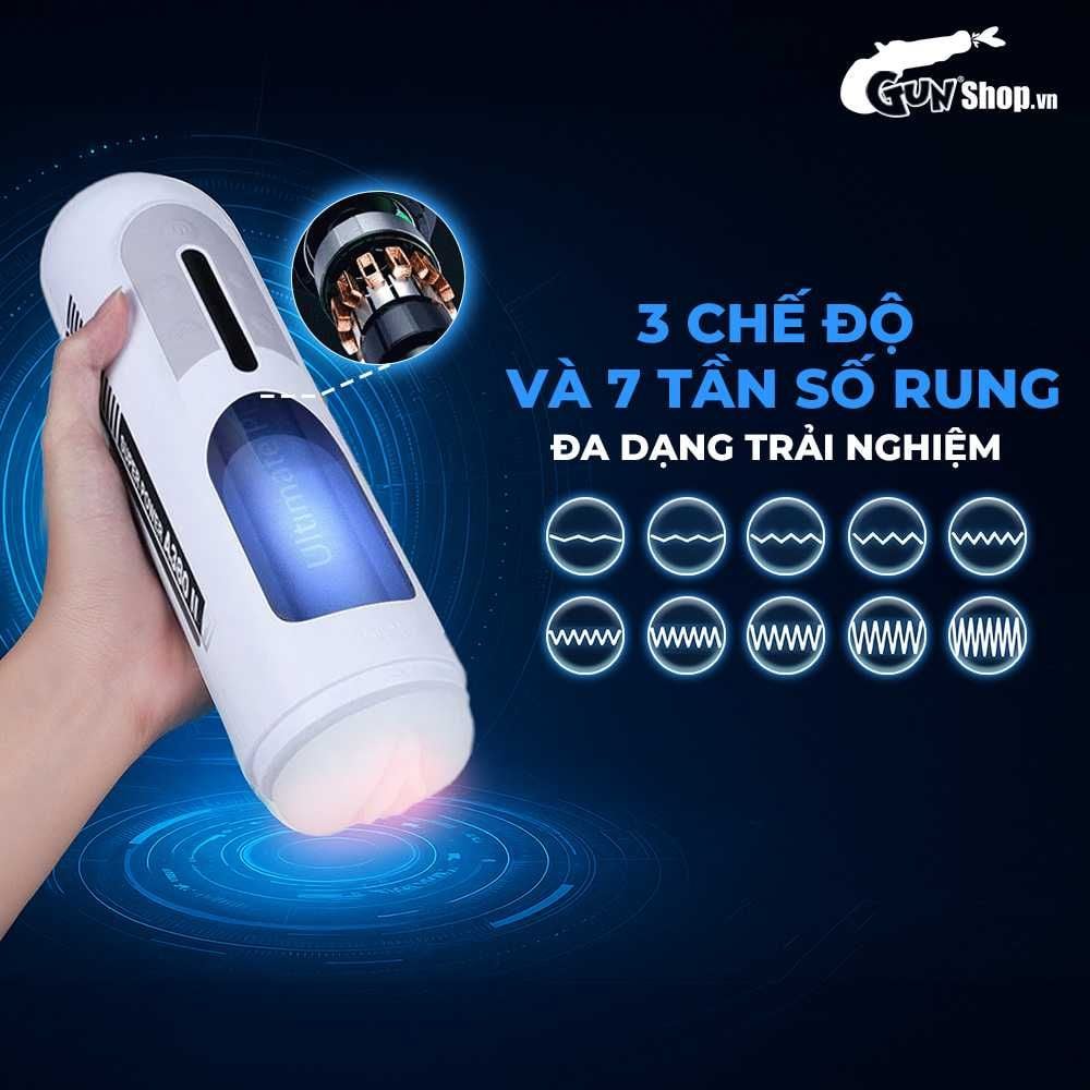 Âm đạo giả Leten A380 thụt tự động silicon cao cấp rung mạnh