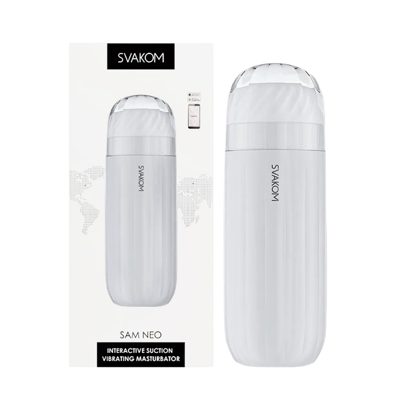  Bảng giá Âm đạo giả đa năng Svakom Sam Neo Trắng  giá sỉ 