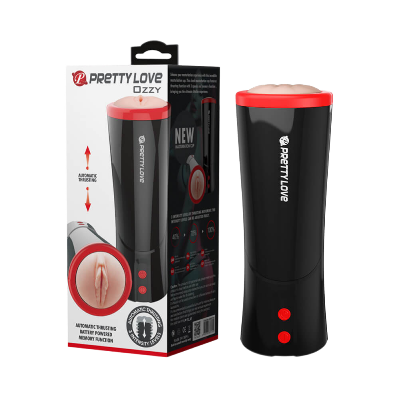  Review Âm đạo giả đa năng Pretty Love Ozzy  cao cấp 