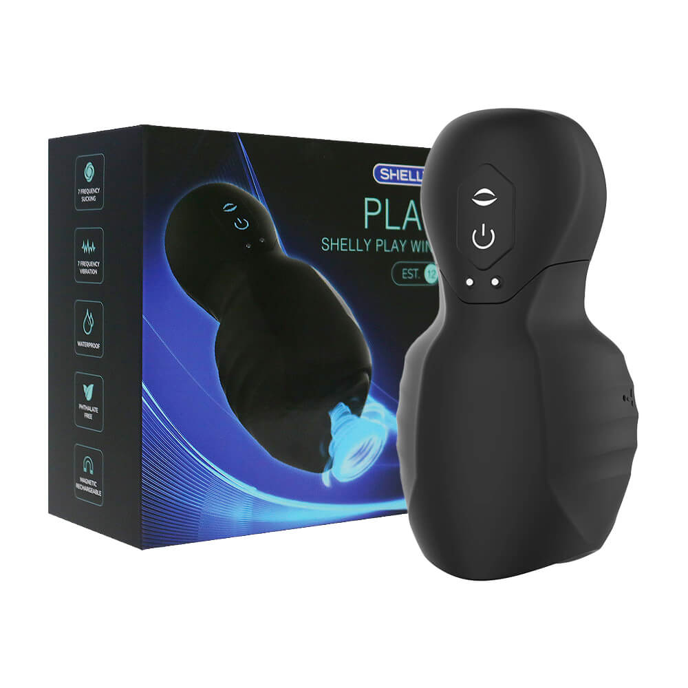Âm đạo giả đa năng Shelly Play silicon mềm luyện tập kéo dài 