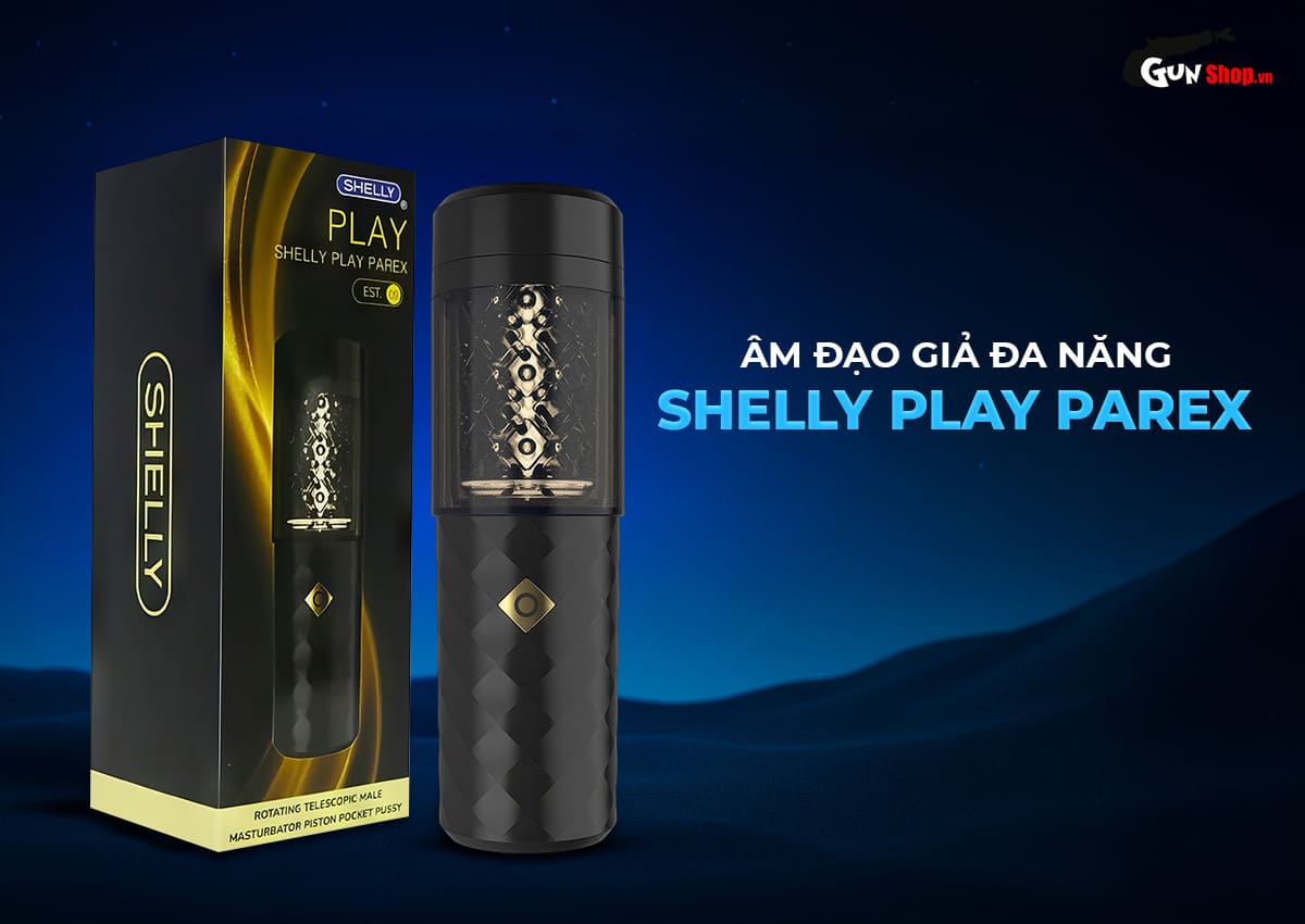 Shelly Play Parex Multi-Function Realistic Vagina Vibrator