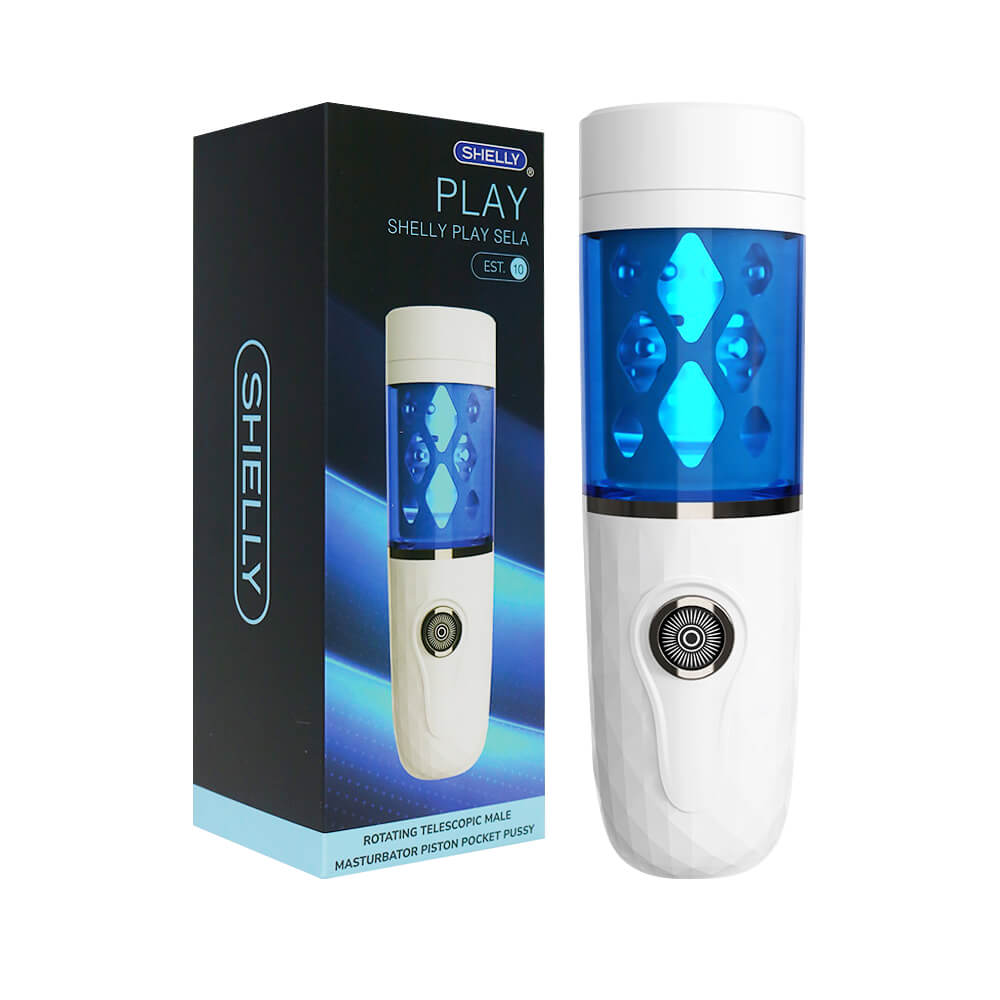 Âm Đạo Giả Đa Năng Shelly Play Sela Xoay Thụt 7 Tần Số Có Rên 