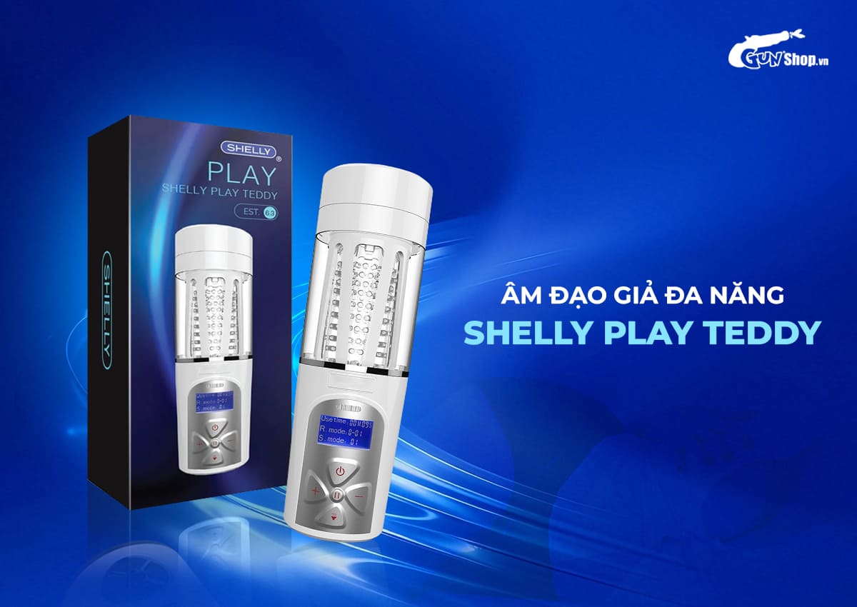 Shelly Play Teddy Versatile Multi-Function Masturbator