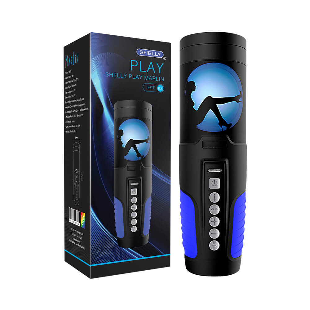 Âm đạo giả đa năng Shelly Play Marlin cao cấp 5 tốc độ thụt 