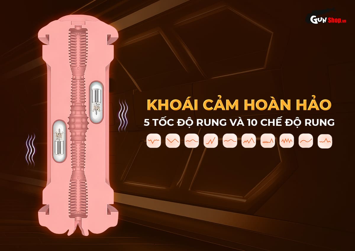 Âm Đạo Giả Đa Năng Shelly Play Flux Chất Liệu Cao Cấp Mềm Mịn