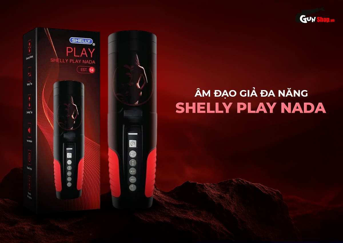 Âm đạo giả Shelly Play Nada đa năng 7 chế độ siêu thực