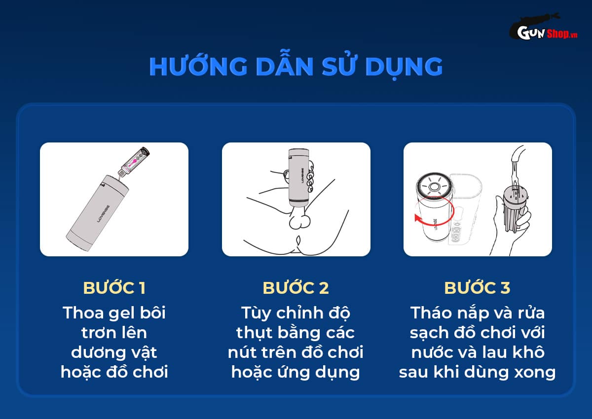  Mua Âm đạo giả đa năng Lovense Solace Pro nhập khẩu