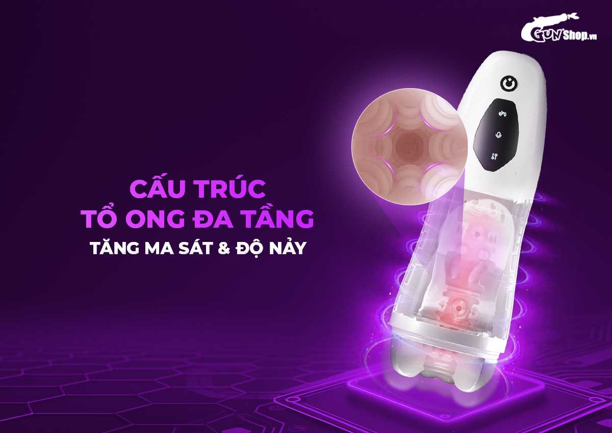  So sánh Âm đạo giả rung thụt tự động Yeain Tifforun Spaceship giá sỉ