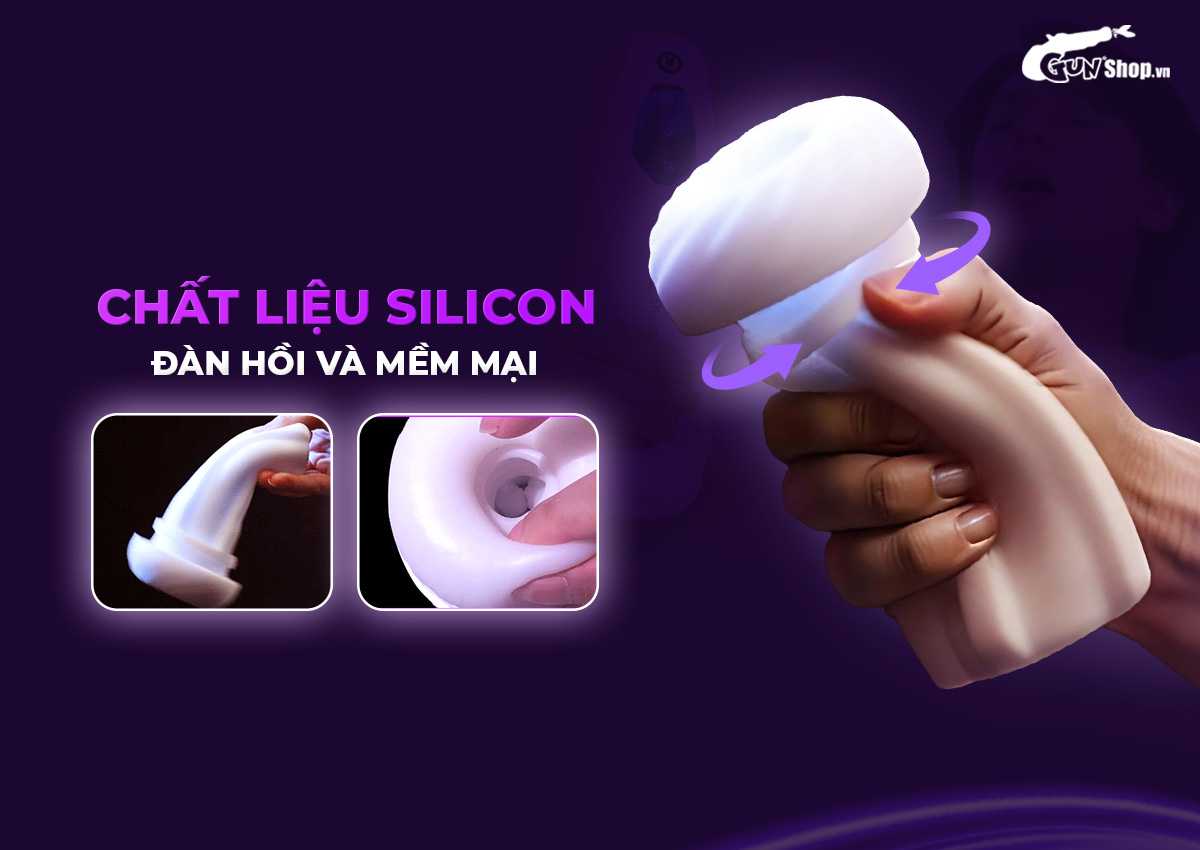  So sánh Âm đạo giả rung thụt tự động Yeain Tifforun Spaceship giá sỉ