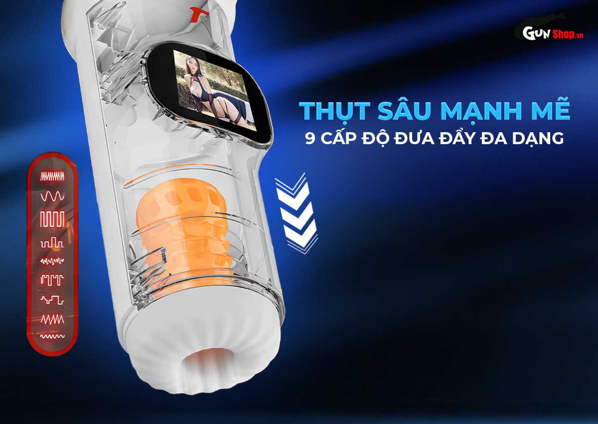  Đánh giá Âm đạo giả rung thụt tự động Yeain Tifforun UFO giá rẻ