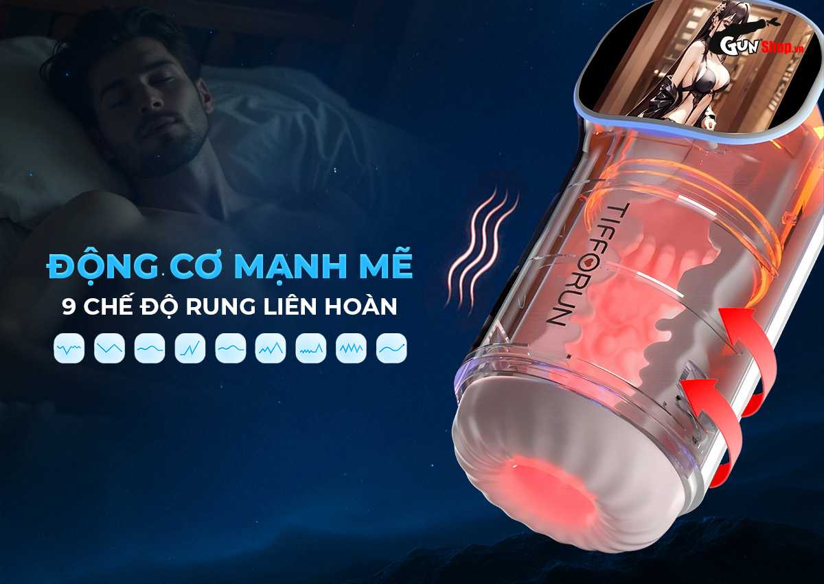  Đánh giá Âm đạo giả rung thụt tự động Yeain Tifforun UFO giá rẻ