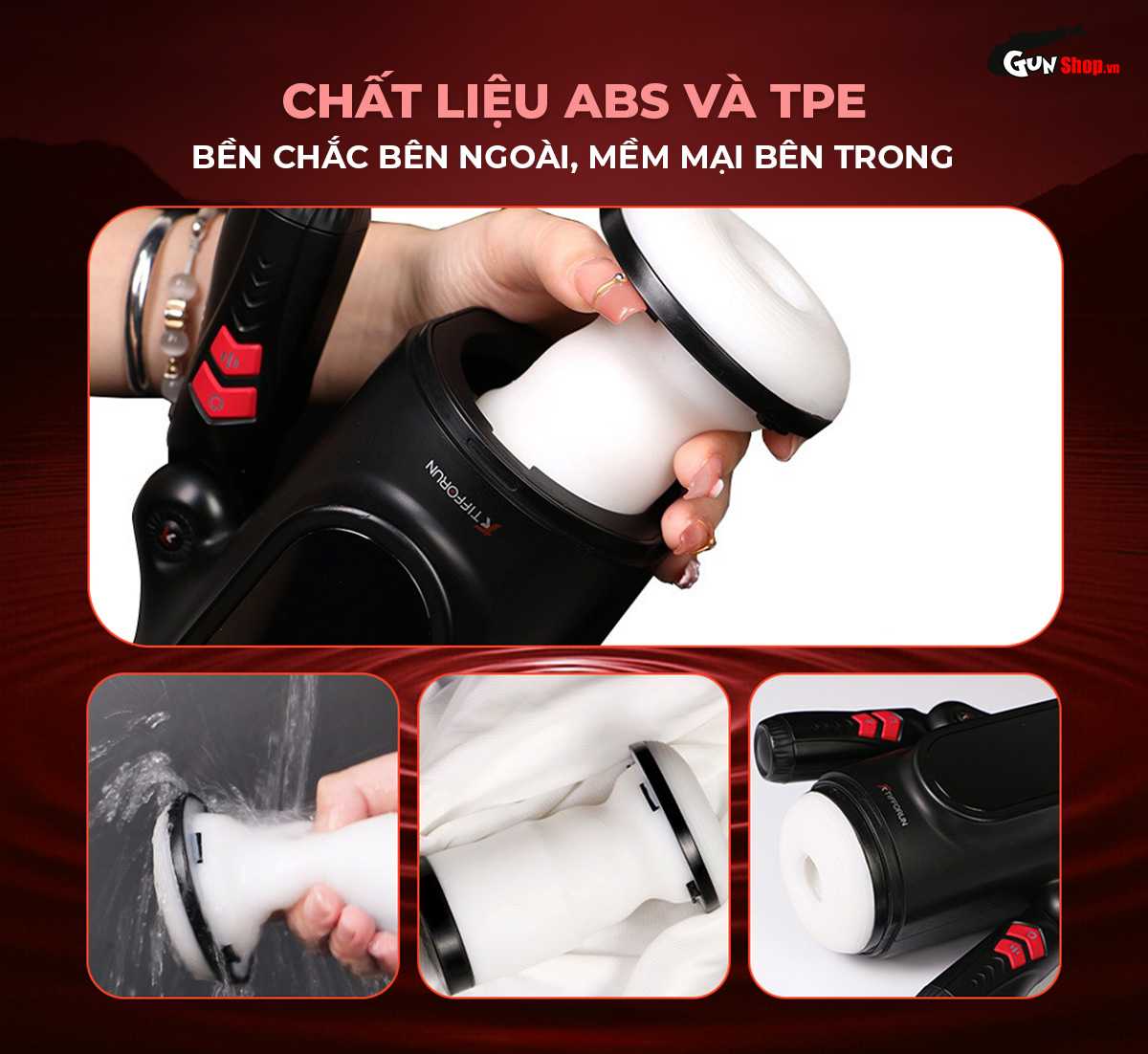  Thông tin Âm đạo giả rung thụt tự động Yeain Tifforun KingKong giá tốt