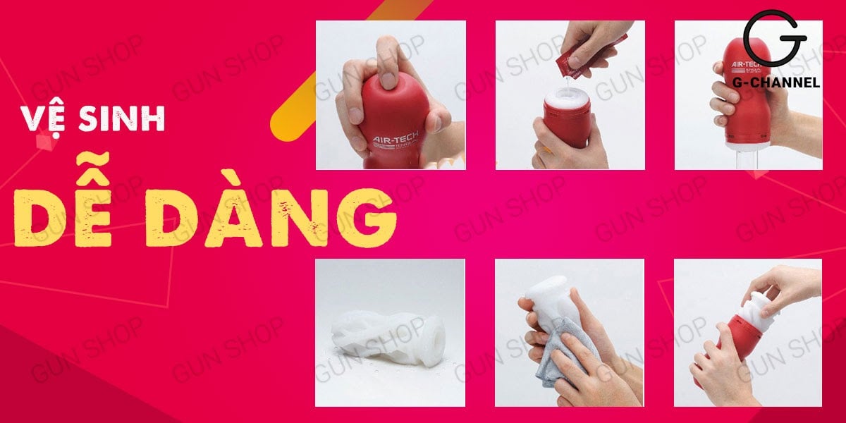  Nhập sỉ Âm đạo giả 2 đầu nhỏ gọn Tenga Double Hole Cup hàng xách tay