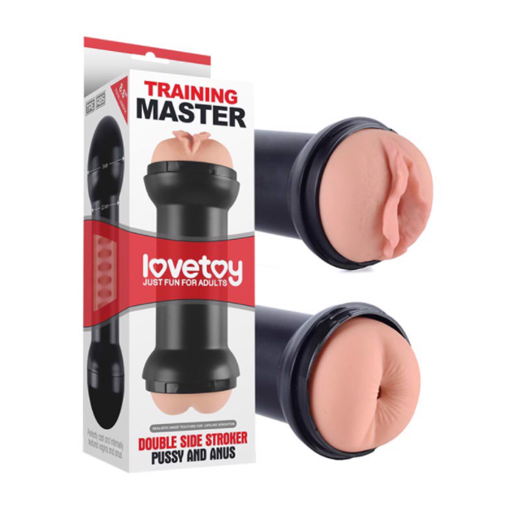 Âm đạo giả hậu môn Lovetoy Training Master silicon mềm mại giải tỏa nhu cầu