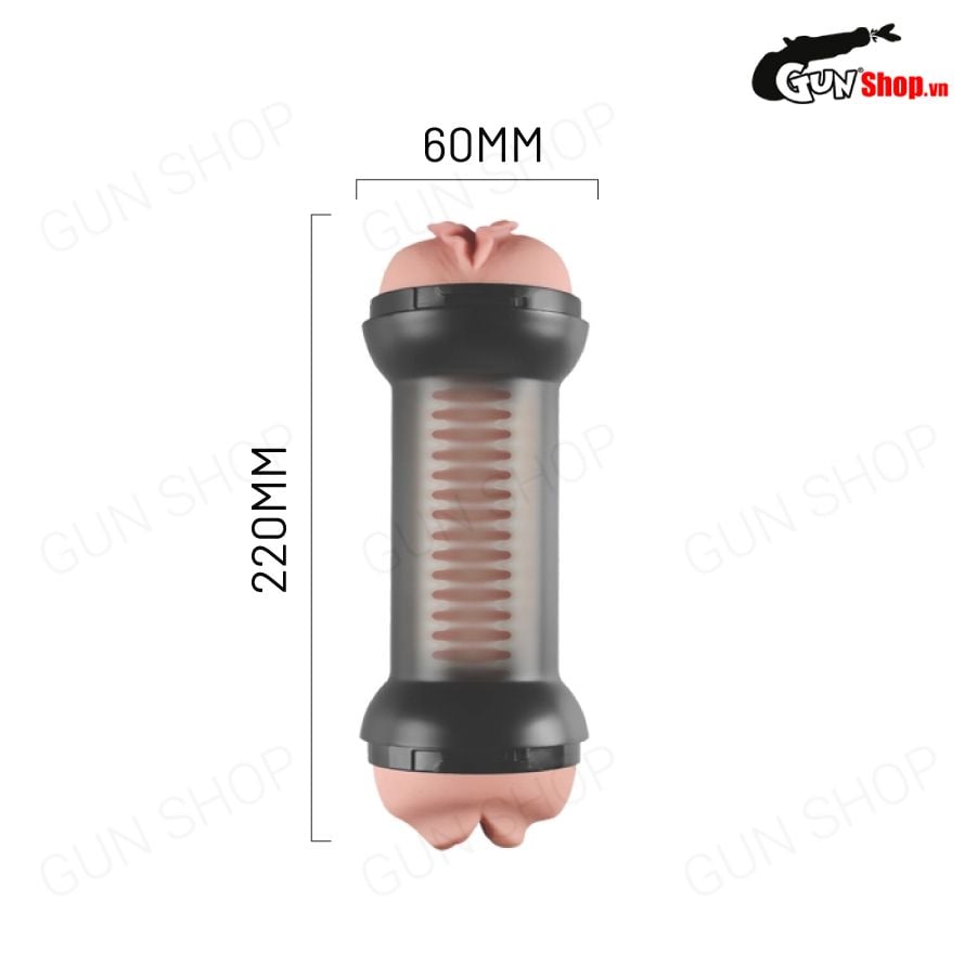Âm đạo giả hậu môn Lovetoy Training Master silicon mềm mại giải tỏa nhu cầu