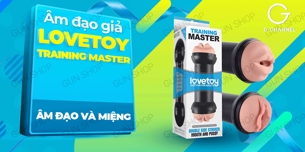 Lovetoy Training Master Silicone Realistic Vagina & Mouth