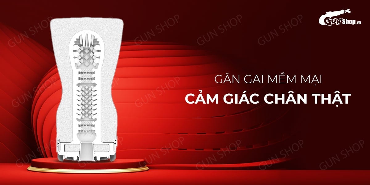 Tenga Red Black Compact Male Masturbator Japanese Design