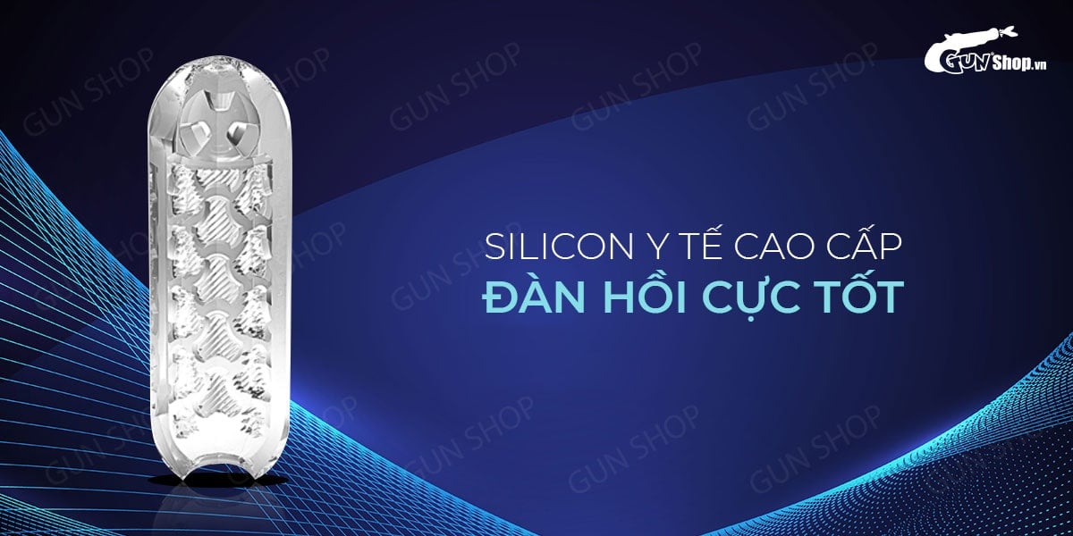 Tenga Spinner 01 Tetra Gentle Silicone Masturbation Cup