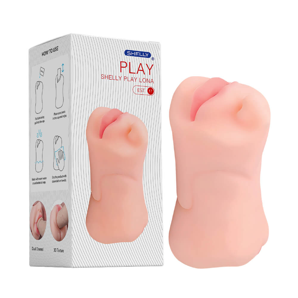 Âm đạo giả Shelly Play Lona 3D mô phỏng điểm G mềm mại thật 