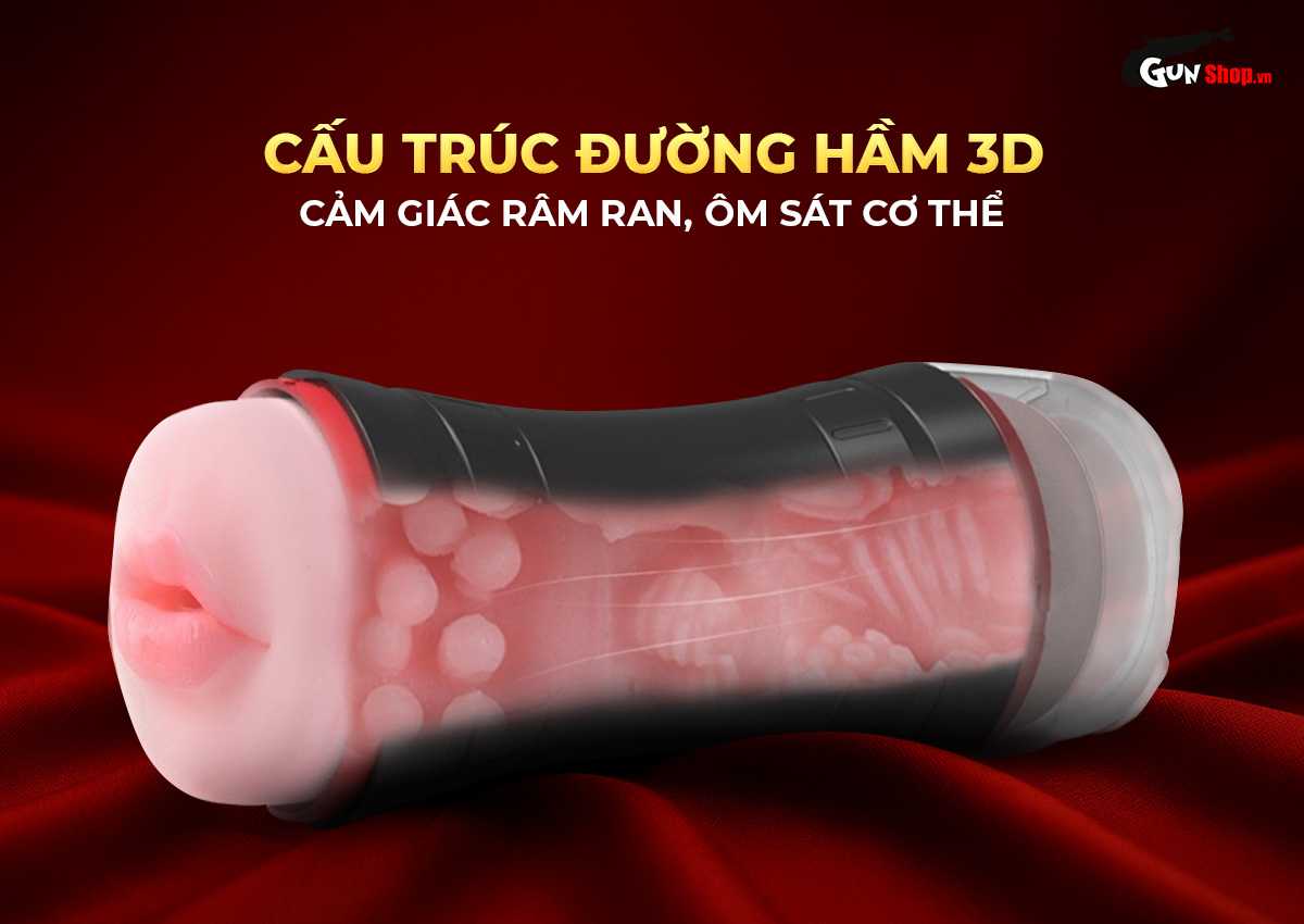 Âm đạo giả hai đầu Shelly Play Crystal kích thích cực đỉnh
