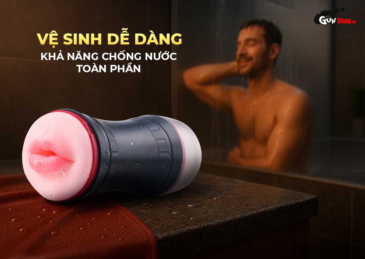 Âm đạo giả hai đầu Shelly Play Crystal kích thích cực đỉnh